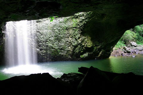 Natural Bridge & Springbrook Waterfalls Tour + Hot Air Balloon With Breakfast - Tourism Caloundra 2