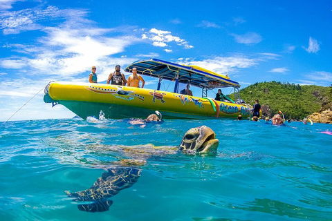 Great Barrier Reef Scenic Flight And Ocean Rafting Whitehaven Beach Day Trip - Tourism Caloundra 1