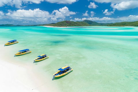 Great Barrier Reef Scenic Flight And Ocean Rafting Whitehaven Beach Day Trip - Tourism Caloundra 2
