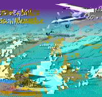 Scenic Flight - Great Barrier Reef Heart Reef Whitehaven Beach  Hill Inlet - Tourism Caloundra