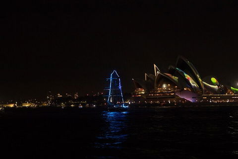 Vivid Tall Ships Dinner Cruise On Sydney Harbour - Tourism Caloundra 0