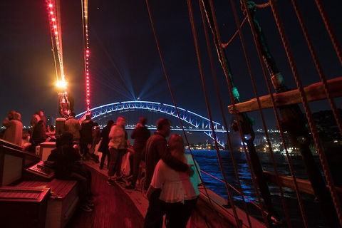 Vivid Tall Ships Dinner Cruise On Sydney Harbour - Tourism Caloundra 1