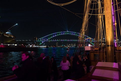 Vivid Tall Ships Dinner Cruise On Sydney Harbour - Tourism Caloundra 3