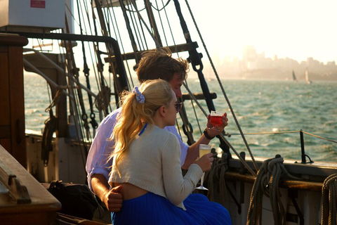 Sydney Harbour Tall Ship Wine & Canapes Evening Cruise - Tourism Caloundra 1