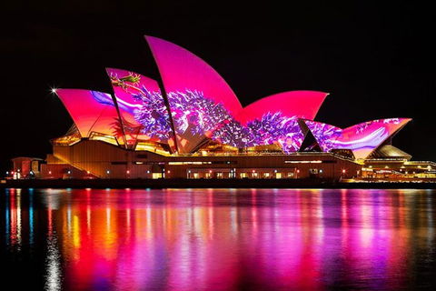 Vivid 90-Minute Sydney Harbour Small Group Catamaran Cruise - Tourism Caloundra 1